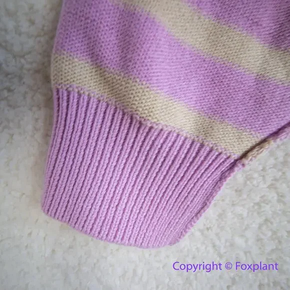 New! Free People‎  We The Free Crossroads Pullover pink sweater, size XS - Picture 5 of 12